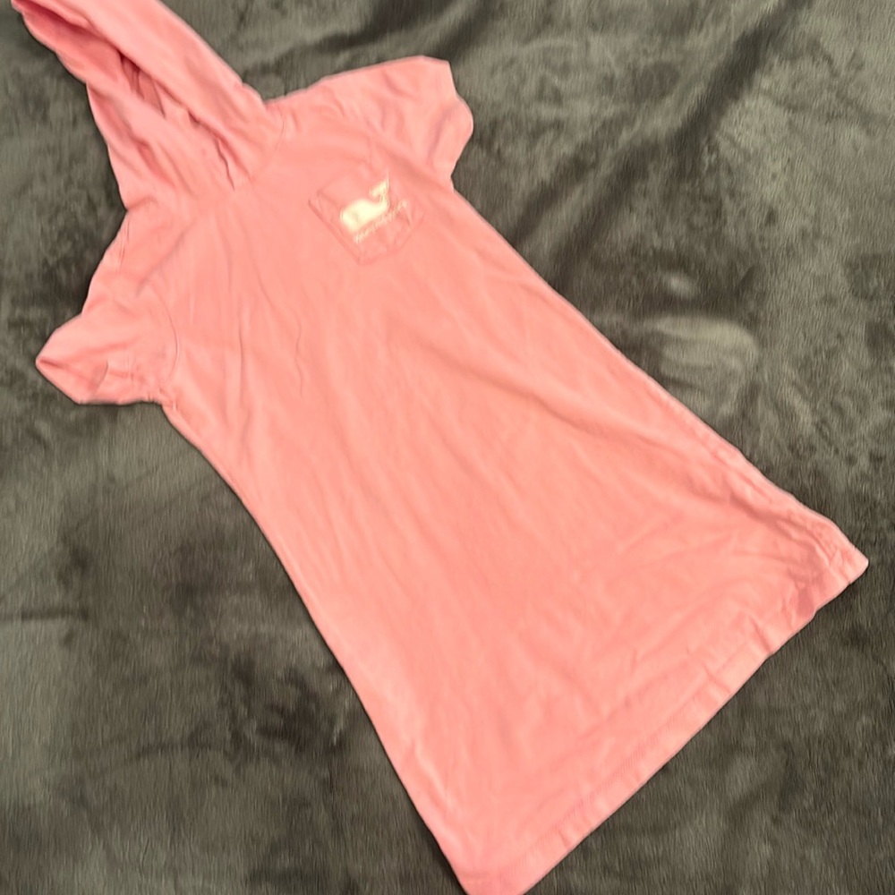 Vineyard Vines Girls Pink Dress/ Coverup size XS 5-6
